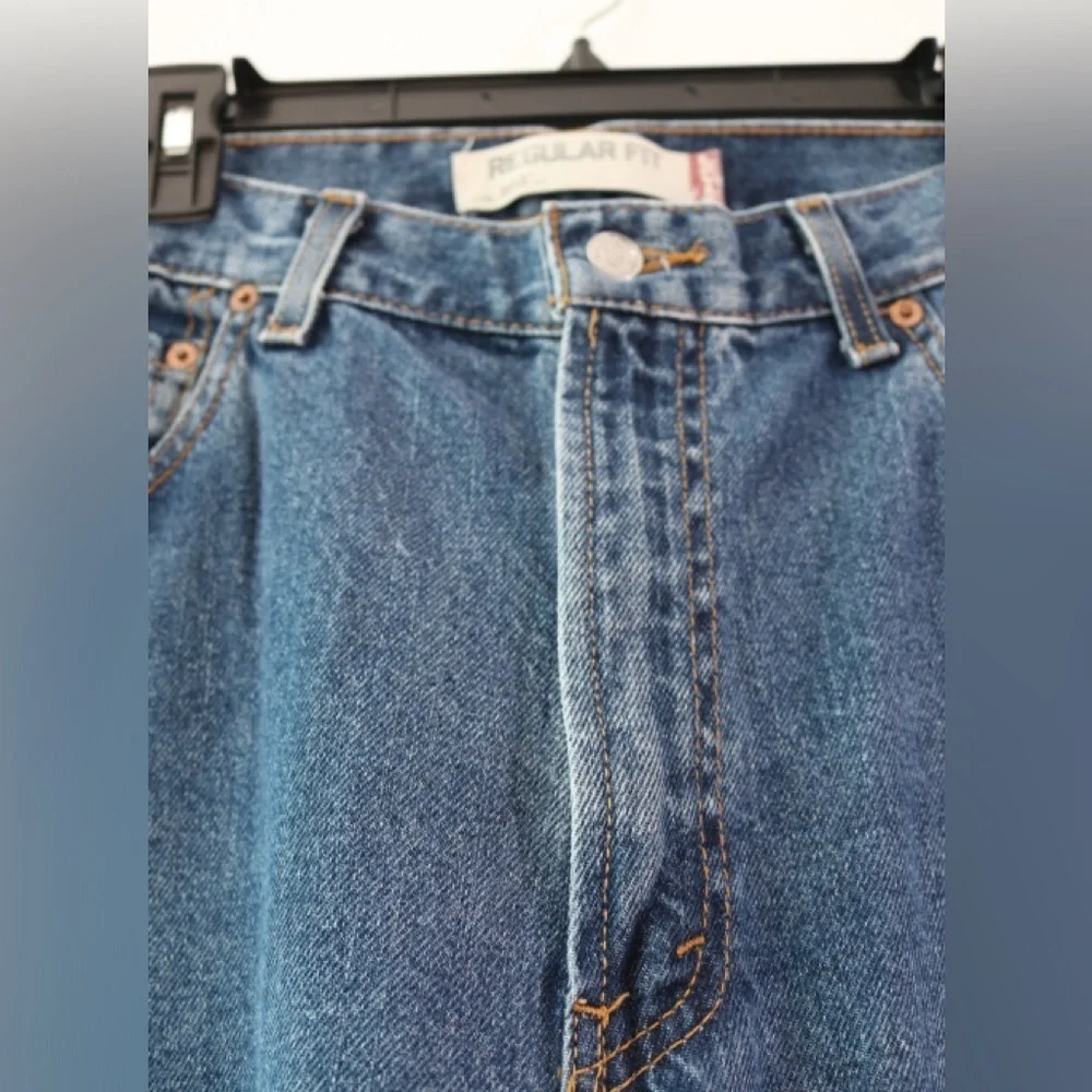 Levi's Men's 505 Straight Jeans Sz W 36 L30 Regular Fit